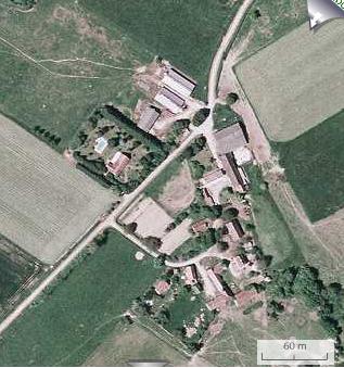 Les Charrault vu du ciel